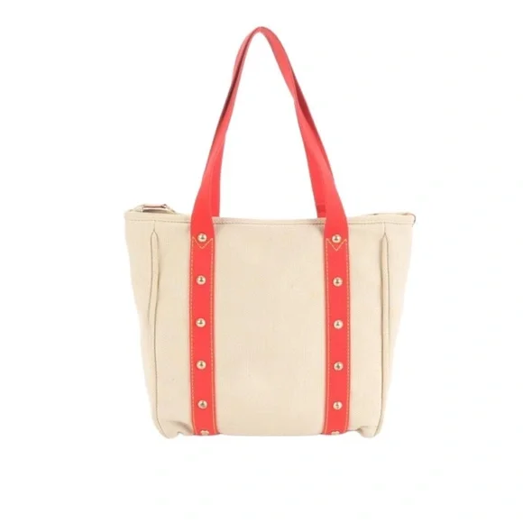 Limited Edition Antigua Cabas MM Canvas Tote with COA